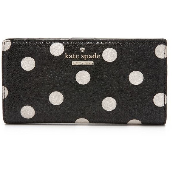 kate spade Handbags - Kate Spade ‘Stacy’ Dot Snap Wallet